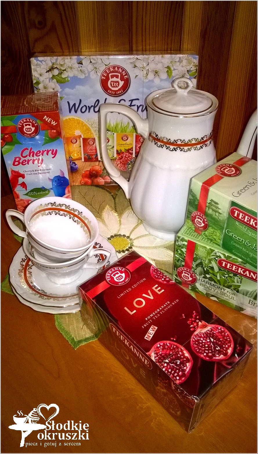 Aromatyczny świat herbat Teekanne.
