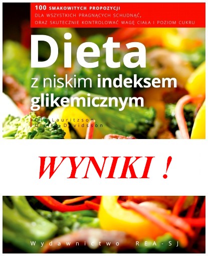 WYNIKI KONKURSU! Wygraj książkę „Dieta z niskim indeksem glikemicznym”