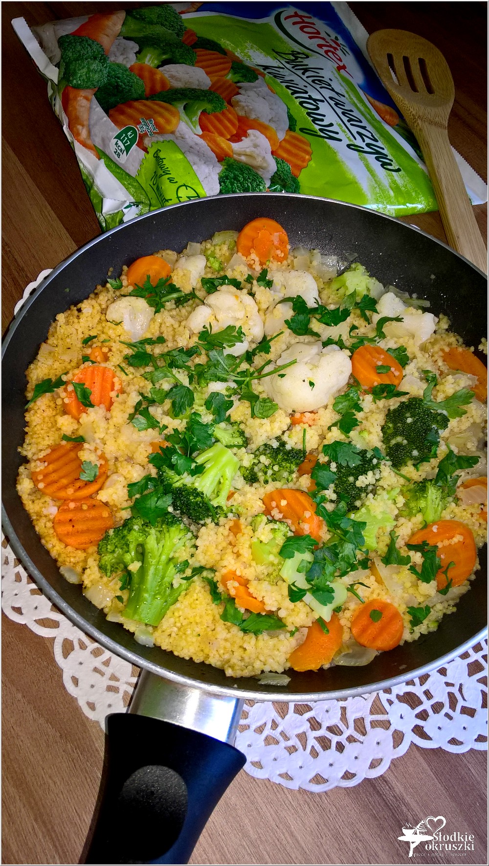 Kasza jaglana z bukietem warzyw. Obiad pełen zdrowia (3)