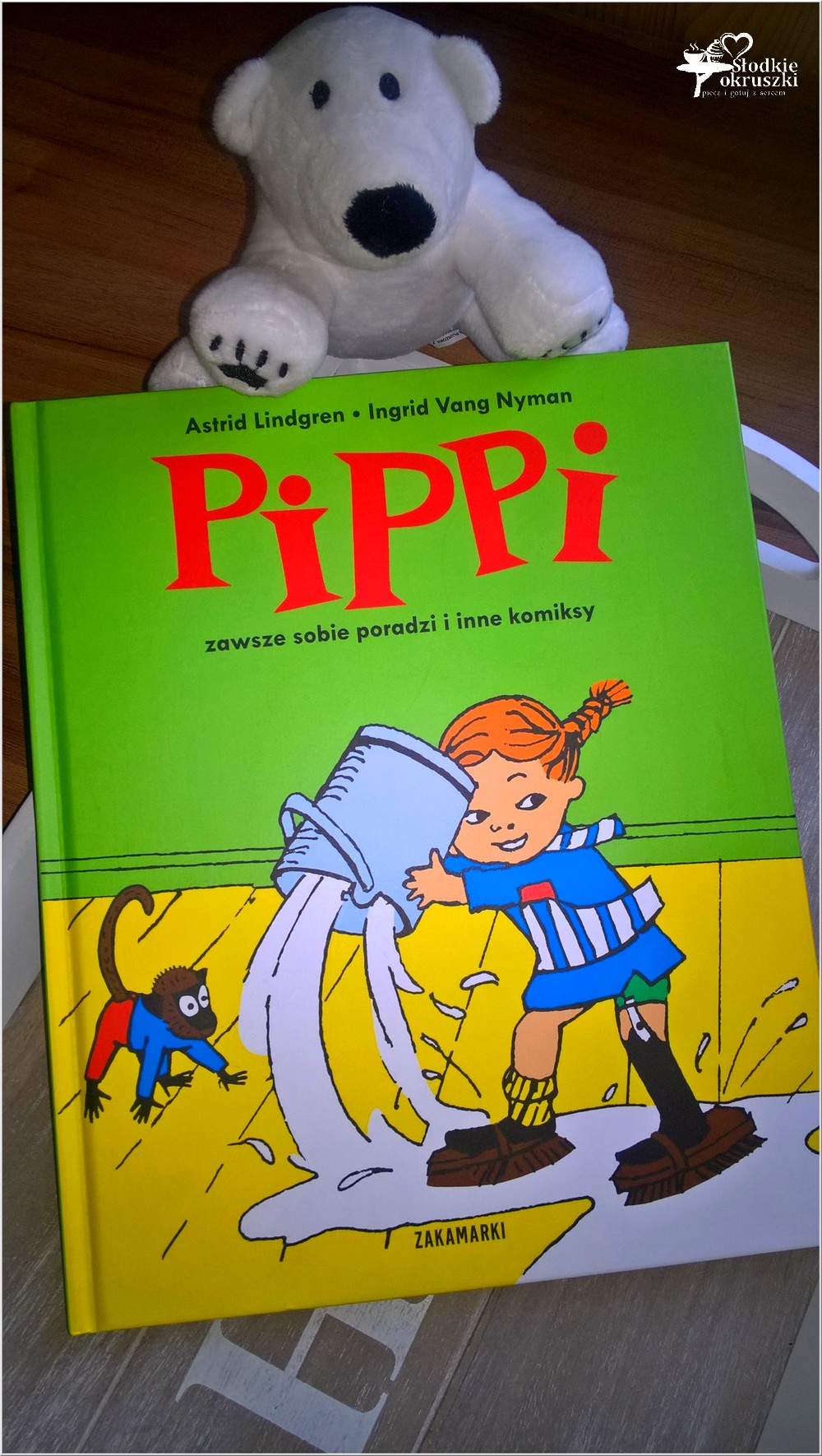 Pippi zawsze sobie poradzi i inne komiksy. Wyd. Zakamarki.