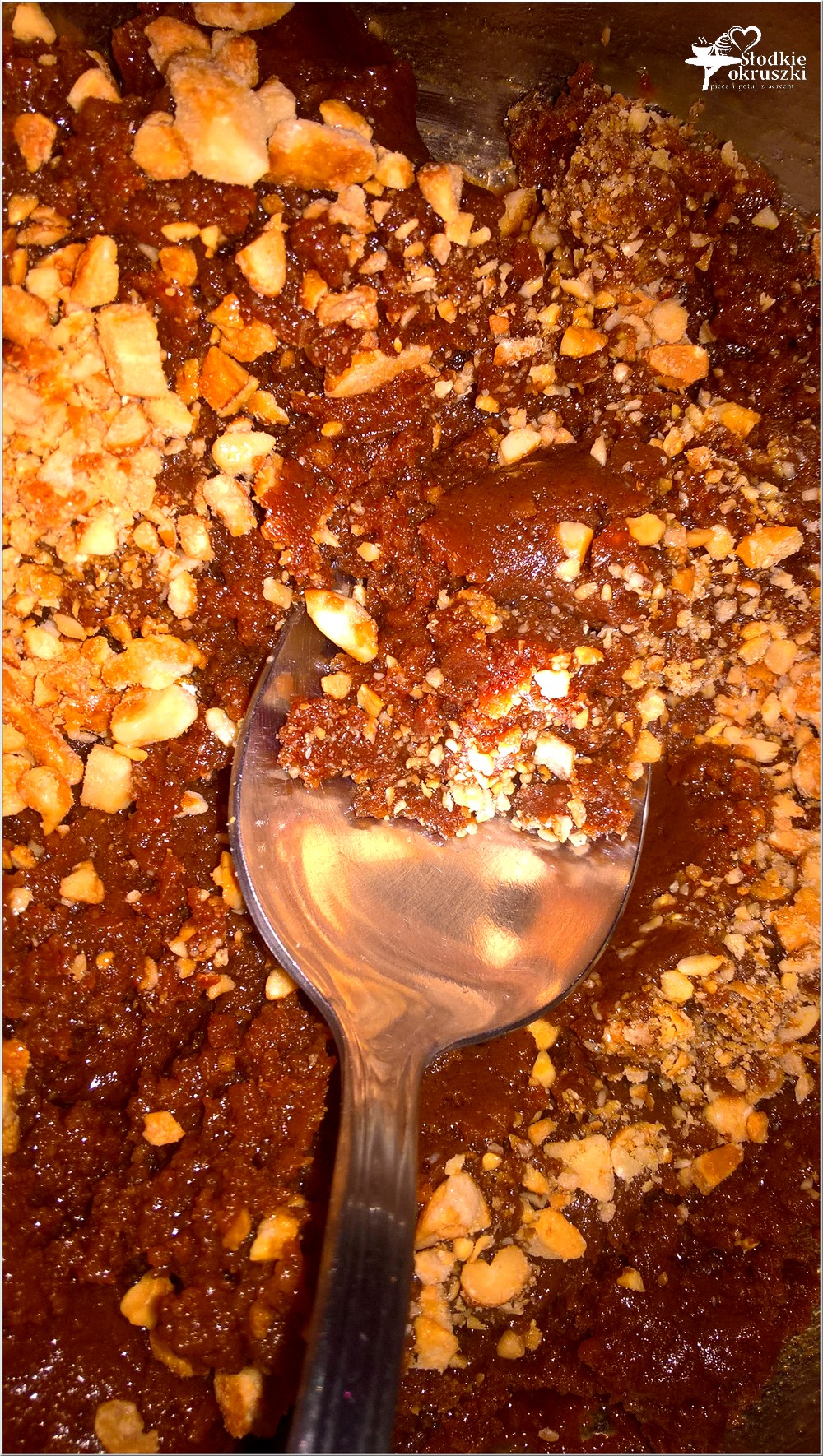 Korzenno czekoladowe kuleczki z karmelowymi orzeszkami (4)