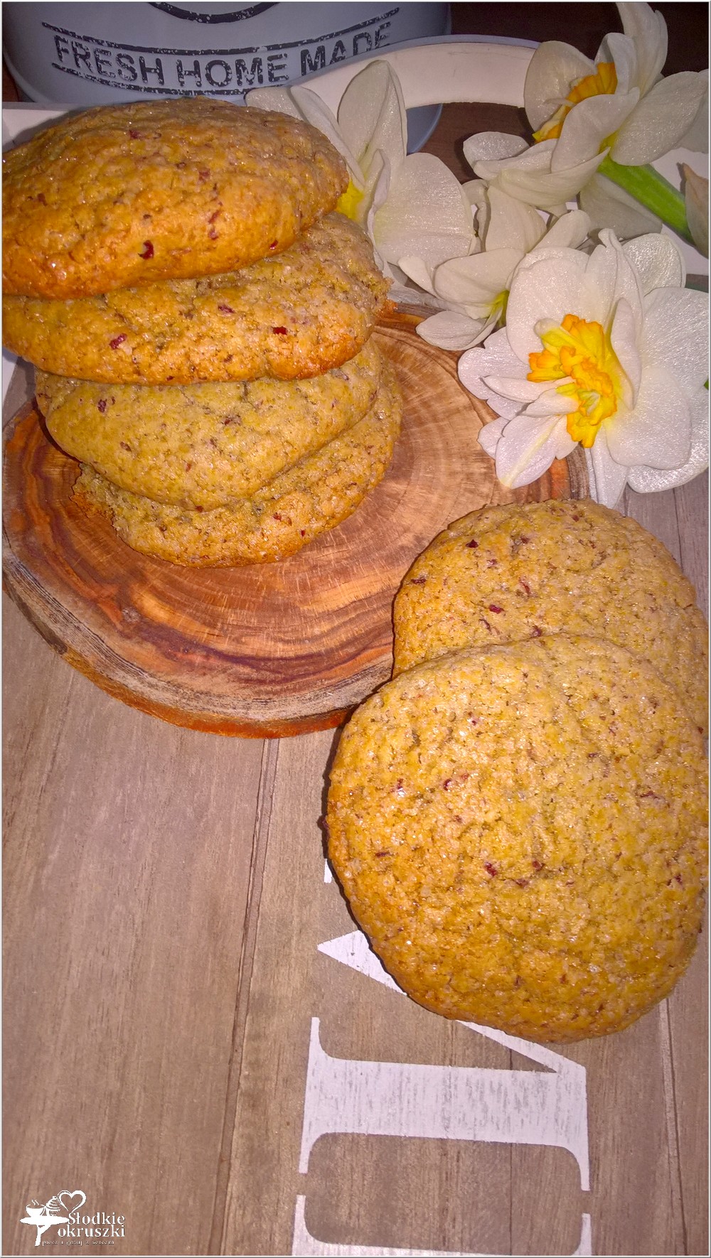 Orzechowo-chałwowe ciasteczka (1)