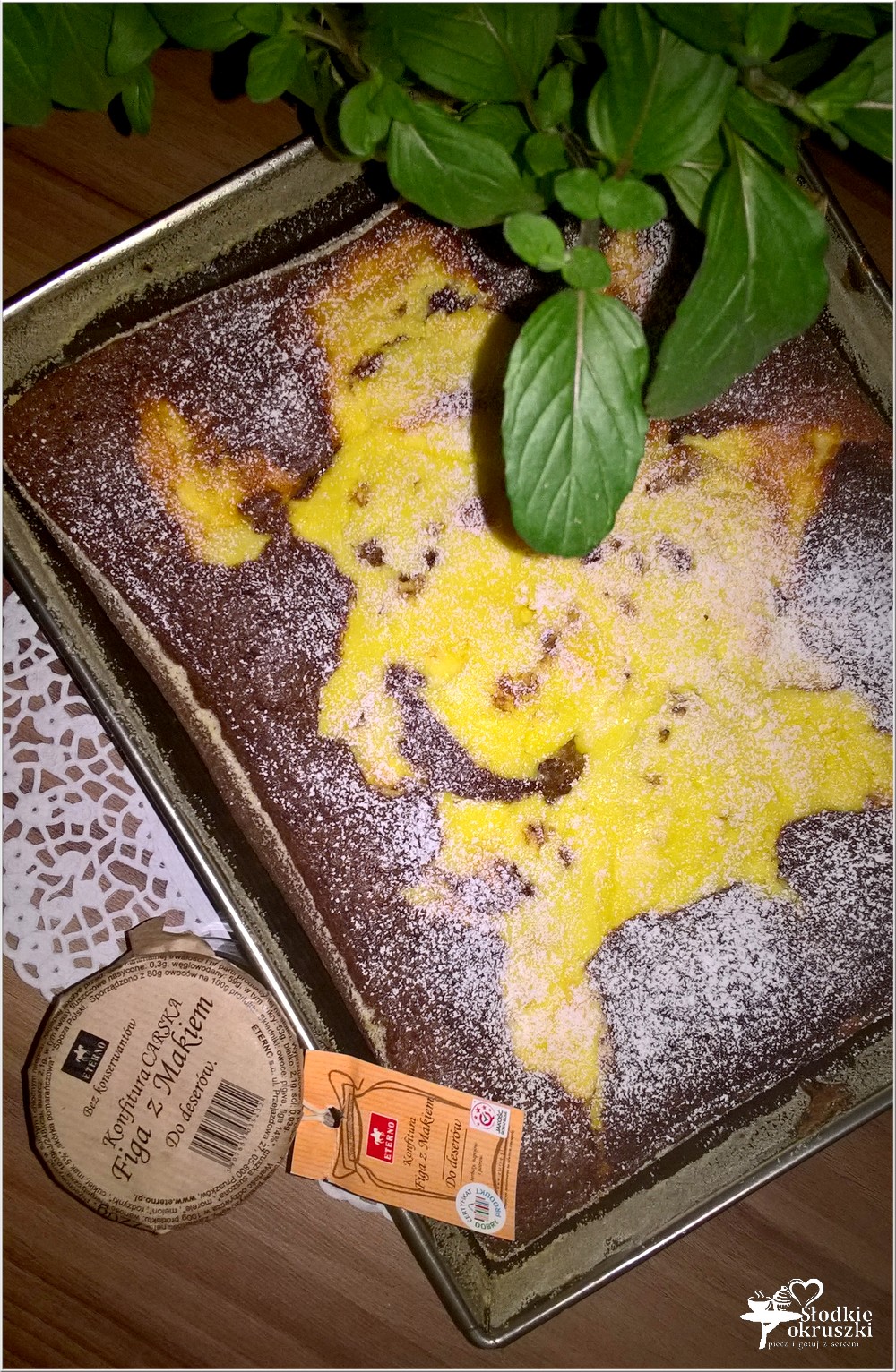 Ciasto czekoladowo serowe z figą z makiem (3)