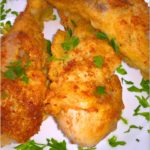 Chrupiący pikantny kurczak (z rosołu)