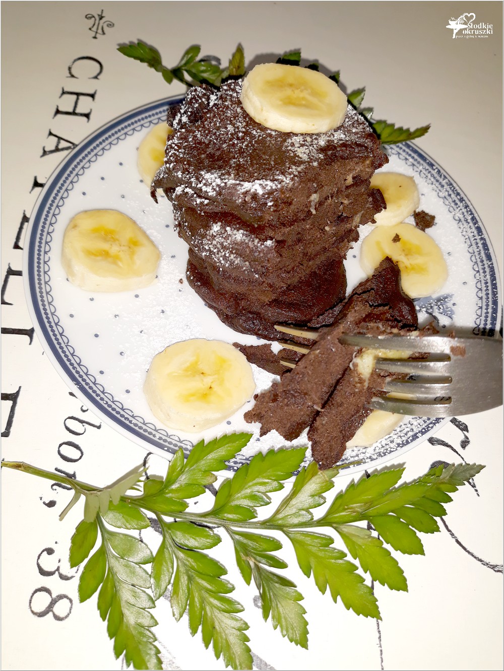 Zdrowe czekoladowe placuszki z mąki konopnej (4)