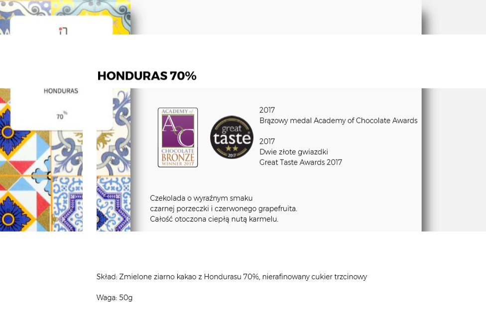 Czekolada Honduras