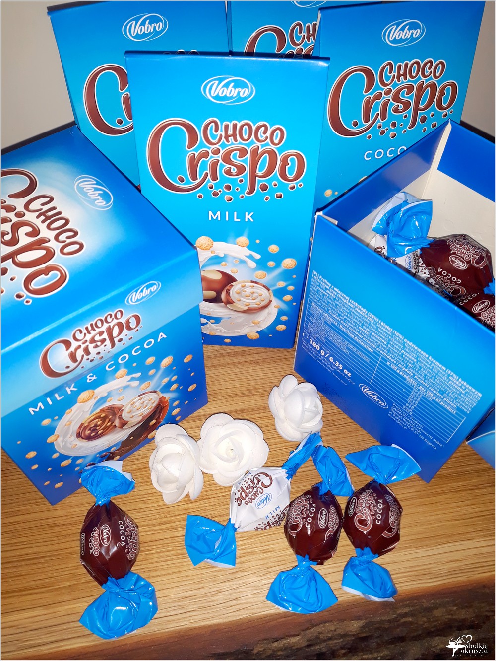 Słodki świat Vobro. Czekoladowe praliny Choco Crispo (2)