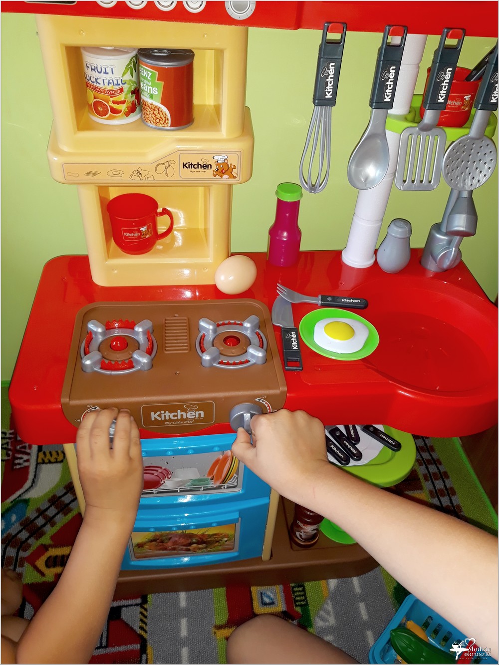 Najlepsza zabawka dla moich dzieci Interaktywna Kuchnia My Little Chef Made