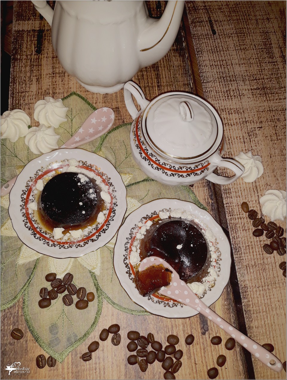 Kawowe galaretki z nutą amaretto | Słodkie okruszki